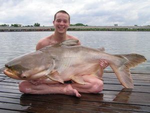 130lb+ Mekong Catfish