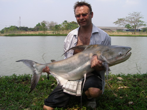 Chao Phraya Catfish fishing IT Lake Monsters Thailand