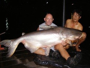 175lb Mekong giant catifsh fishing in Thailand