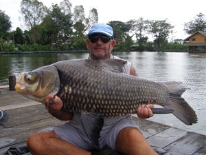 Carp Fishing Thailand - 75lb Siamese Carp