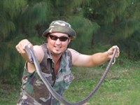 Eddy Mounce Snake Hunter