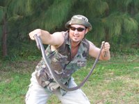 Eddy Mounce Snake Hunter