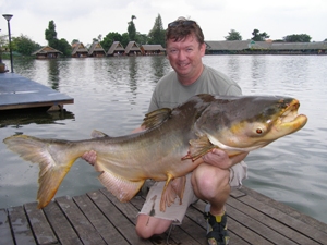 Fishing Thailand Lakes for Giant Mekong Catfish
