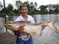 Fishing Bungsamran Lake Bangkok