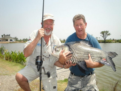 Dave & John Wilson fishing in Thailand