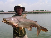 Larry Fishing in Bangkok