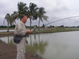 fly fishing in Thailand