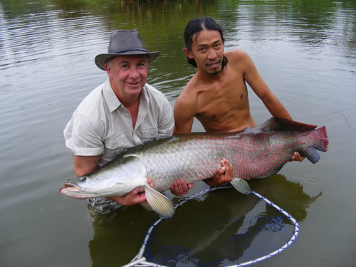 arapaima fishing Hua Hin