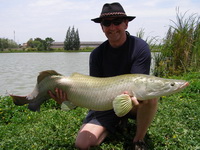 arapaima fishing IT Lake Monsters Thailand