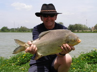 pacu fishing IT Lake Monsters Thailand