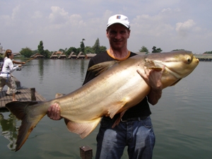 Fishing Bungsamran Lake Bangkok