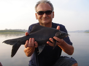 Black Carp Jungle fishing Thailand