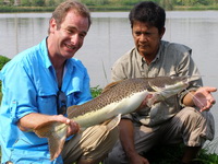 Robson & Alley fishing in Thailand