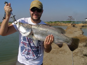 barra fishing in Bangkok 