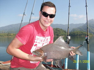 black carp fishing thailand
