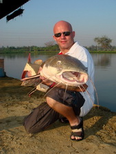 From Amazon to Thailand - the redtail catfish stocked into IT Lake Monsters Ratchaburi