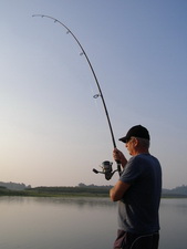 Fishing in Thailand's Khao Laem Dam Jungle