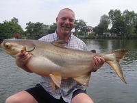 Fishing Bangkok for Mekong Giant Catfish in Thailand