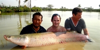 Fishing with John Wilson in Thailand for arapaima