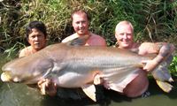 Fishing in Thailand for the worlds biggest carp and catfish